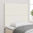 Hovedgærde Creme 80 cm Velourstof