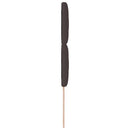 Hovedgærde Mørk Brun 90 cm Stof