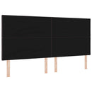 Hovedgærde Mørk Brun 200 cm Stof