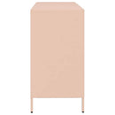 skab 135x39x73,5 cm koldvalset stål lyserød
