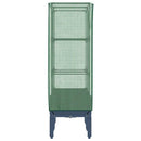 højbed med drivhusovertræk 80x40x140 cm rattan-look