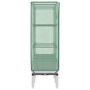 højbed med drivhusovertræk 120x40x140 cm rattan-look