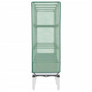 højbed med drivhusovertræk 160x40x140 cm rattan-look