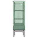 højbed med drivhusovertræk 120x40x140 cm rattan-look