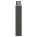 sofabordsben U-formet 2 stk. antracit 30x(30-31) cm stål