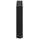 sofabordsben U-formet 2 stk. sort 40x(30-31) cm stål