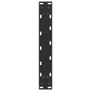 sofabordsben U-formet 2 stk. sort 40x(30-31) cm stål
