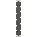 sofabordsben U-formet 2 stk. antracit 40x(30-31) cm stål