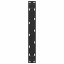 sofabordsben U-formet 2 stk. sort 50x(30-31) cm stål