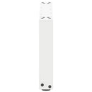 sofabordsben U-formet 2 stk. hvid 50x(30-31) cm stål
