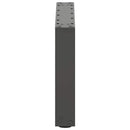 sofabordsben U-formet 2 stk. antracit 50x(30-31) cm stål