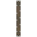 sofabordsben U-formet 2 stk. naturstål 50x(30-31) cm stål