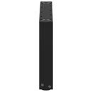 sofabordsben U-formet 2 stk. sort 60 x (30-31) cm stål