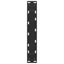 sofabordsben U-formet 2 stk. sort 28 x (42-43) cm stål
