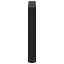 sofabordsben U-formet 2 stk. sort 38 x (42-43) cm stål