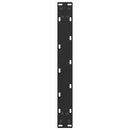 sofabordsben U-formet 2 stk. sort 50x(42-43) cm stål
