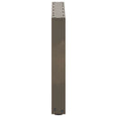 sofabordsben U-formet 2 stk. naturstål 50x(42-43) cm stål