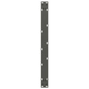 sofabordsben U-formet 2 stk. antracit 60x(42-43) cm stål