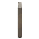 sofabordsben U-formet 2 stk. naturstål 60 x (42-43) cm stål