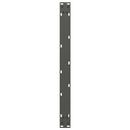 sofabordsben U-formet 2 stk. antracit 70 x (42-43) cm stål