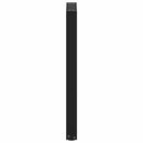 konsolbordben U-formet 2 stk. sort 28 x (72-73) cm stål