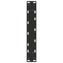 konsolbordben U-formet 2 stk. sort 28 x (72-73) cm stål