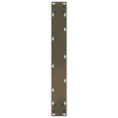 spisebordsben U-formet 2 stk. naturstål 60 x (72-73) cm stål