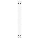spisebordsben U-formet 2 stk. hvid 90 x (72-73) cm stål