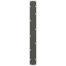 spisebordsben U-formet 2 stk. antracit 90x(72-73) cm stål