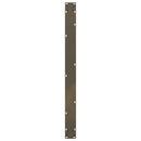 spisebordsben U-formet 2 stk. naturstål 100x(72-73) cm stål