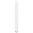 spisebordsben U-formet 3 stk. hvid 70 x (72-73) cm stål