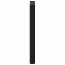 barbordsben U-formet 2 stk. sort 40x(90-91) cm stål