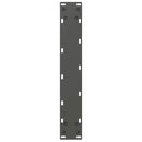 barbordsben U-formet 2 stk. antracit 40x(90-91) cm stål