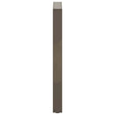 barbordsben U-formet 2 stk. naturstål 40x(90-91) cm stål
