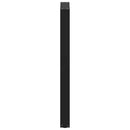 barbordsben U-formet 2 stk. sort 40x(100-101) cm stål