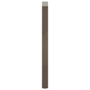 barbordsben U-formet 2 stk. naturstål 50x(110-111) cm stål