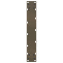 barbordsben U-formet 2 stk. naturstål 50x(110-111) cm stål