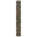 barbordsben U-formet 2 stk. naturstål 60x(110-111) cm stål