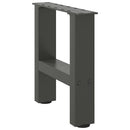 sofabordsben antracit 2 stk. 30x(30-31) cm stål