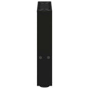 sofabordsben sort 2 stk. 40x(30-31) cm stål