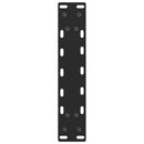sofabordsben sort 2 stk. 40x(30-31) cm stål