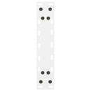 sofabordsben hvide 2 stk. 40x(30-31) cm stål