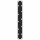 sofabordsben sort 2 stk. 50x(30-31) cm stål