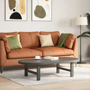 sofabordsben antracit 2 stk. 60x(30-31) cm stål