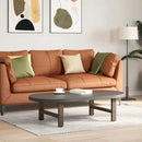 sofabordsben naturstål 2 stk. 60x(30-31) cm stål