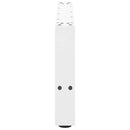 sofabordsben hvide 2 stk. 70x(30-31) cm stål