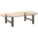 sofabordsben naturstål 2 stk. 70x(30-31) cm stål