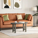 sofabordsben antracit 2 stk. 28 x (42-43) cm stål