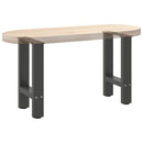 sofabordsben antracit 2 stk. 28 x (42-43) cm stål