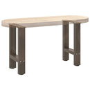 sofabordsben naturstål 2 stk. 28 x (42-43) cm stål